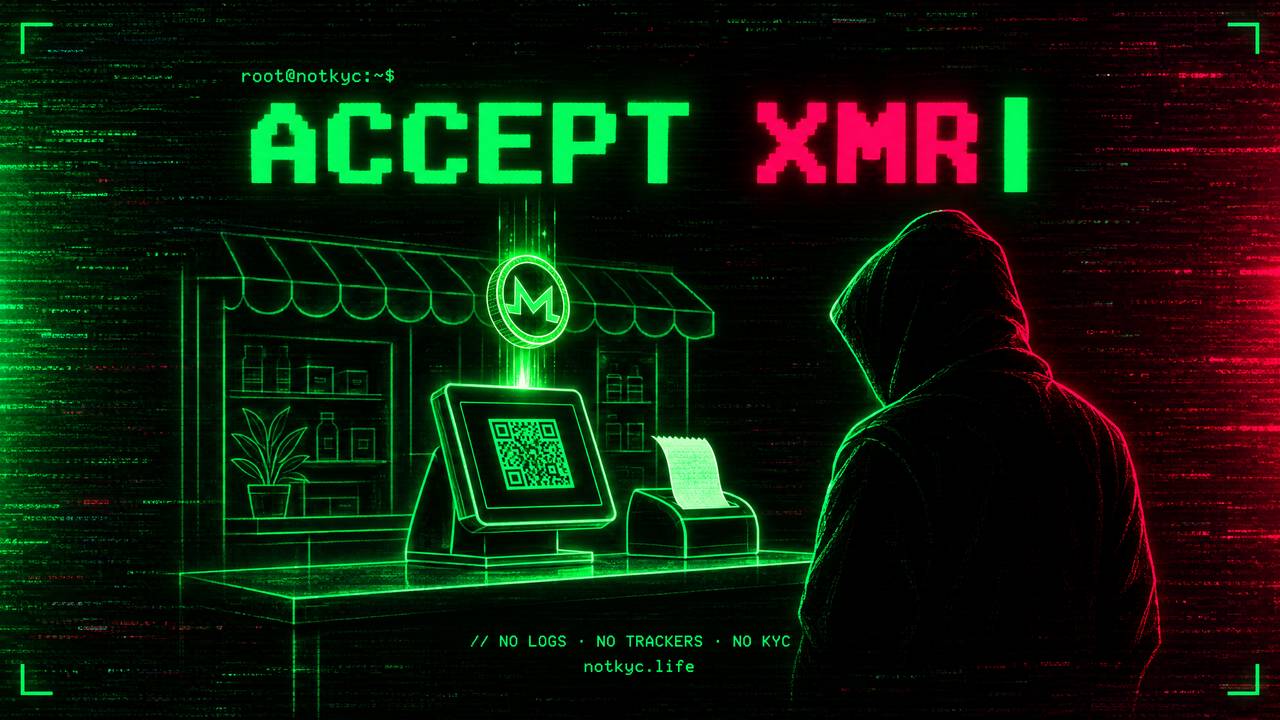 How to Accept Monero (XMR) Payments Without KYC (2026)