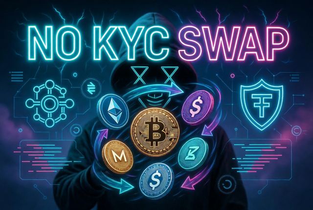 Best No KYC Crypto Swap Services in 2026: Fast, Private & Anonymous Exchanges