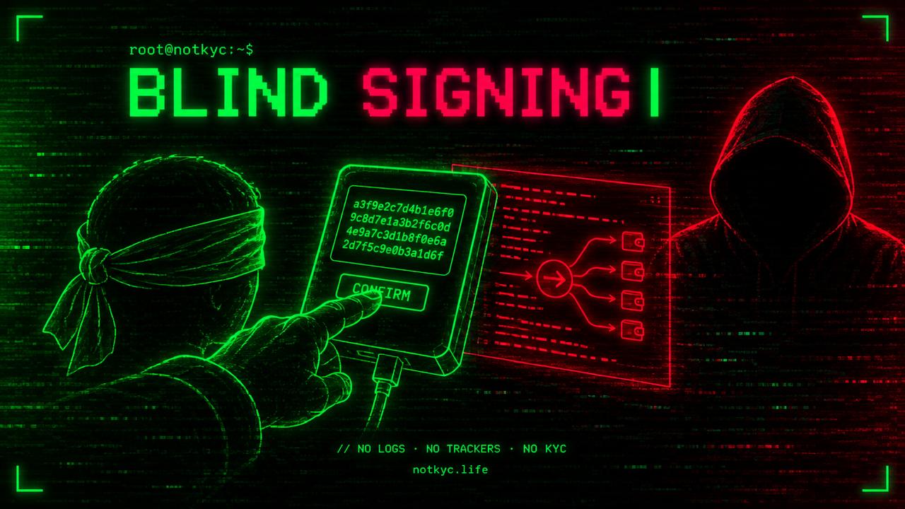 Blind Signing Explained: How Crypto Gets Stolen With Signatures You Can't Read