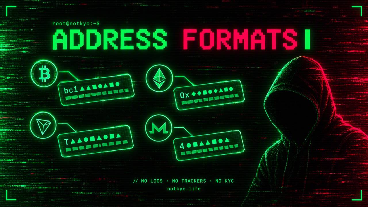 Crypto Address Formats Explained: bc1, 0x, T, 4 and More (2026)
