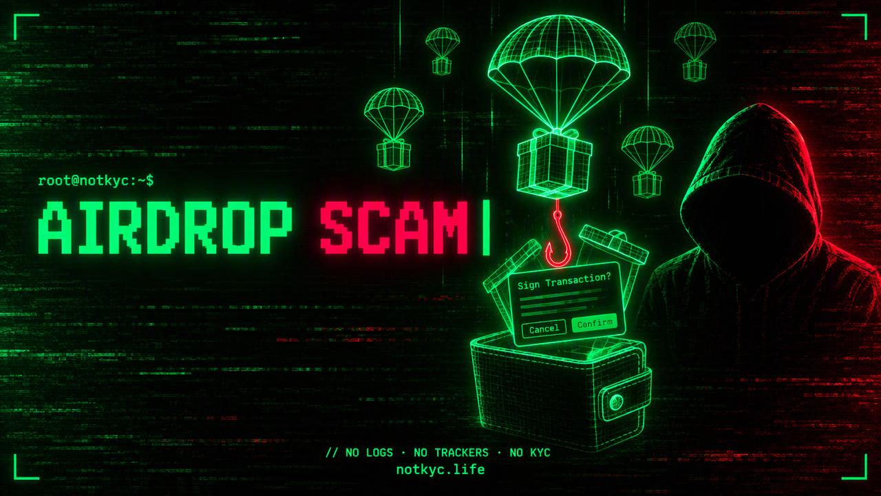 Crypto Airdrop Scams: How Free Tokens Drain Wallets (2026)