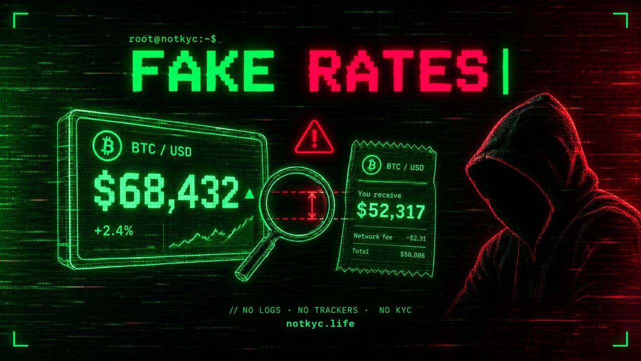 Fake Crypto Exchange Rates: Why Your Swap Pays Less Than the Quote (2026)
