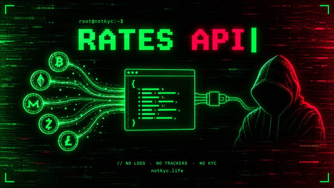 Free Crypto Exchange Rates API (No Key, Live No-KYC Quotes)
