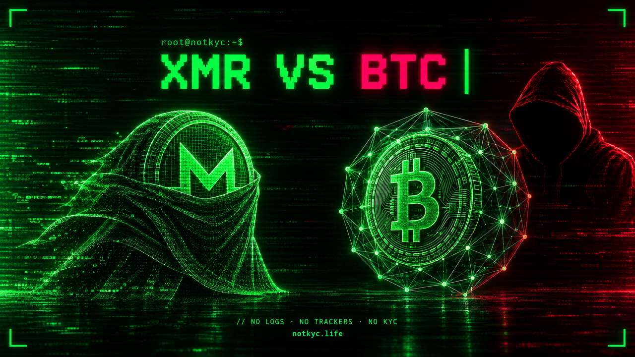 Monero vs Bitcoin: Privacy, Supply, Fees and Which to Use (2026)