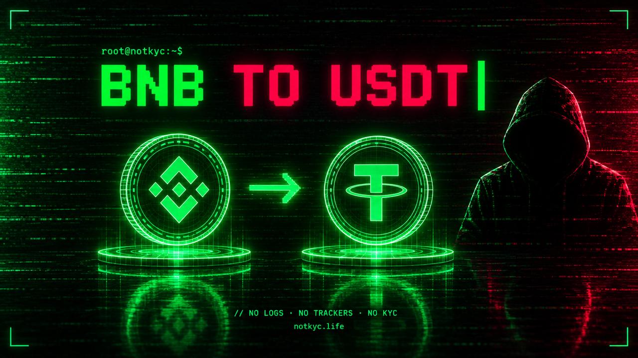 How to Swap BNB to USDT Anonymously (2026)