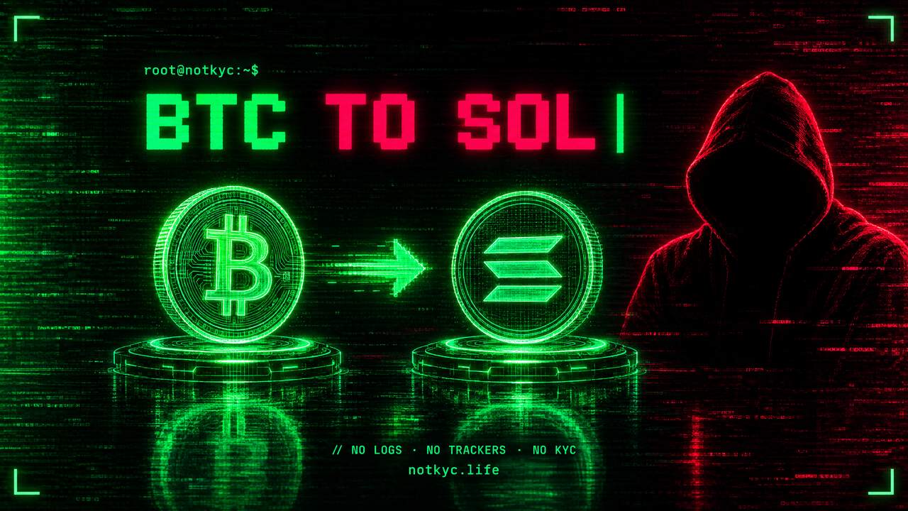 How to Swap Bitcoin (BTC) to Solana (SOL) Anonymously (2026)