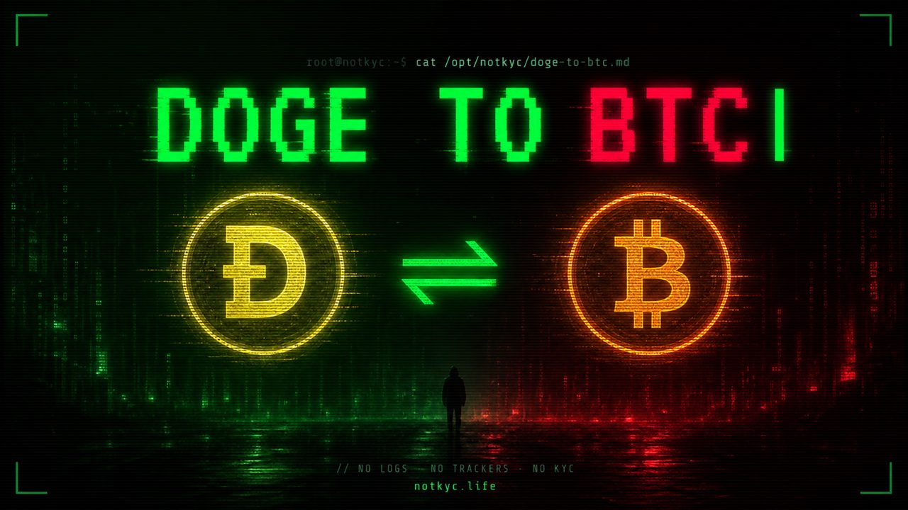 How to Swap Dogecoin (DOGE) to Bitcoin (BTC) Anonymously (2026)