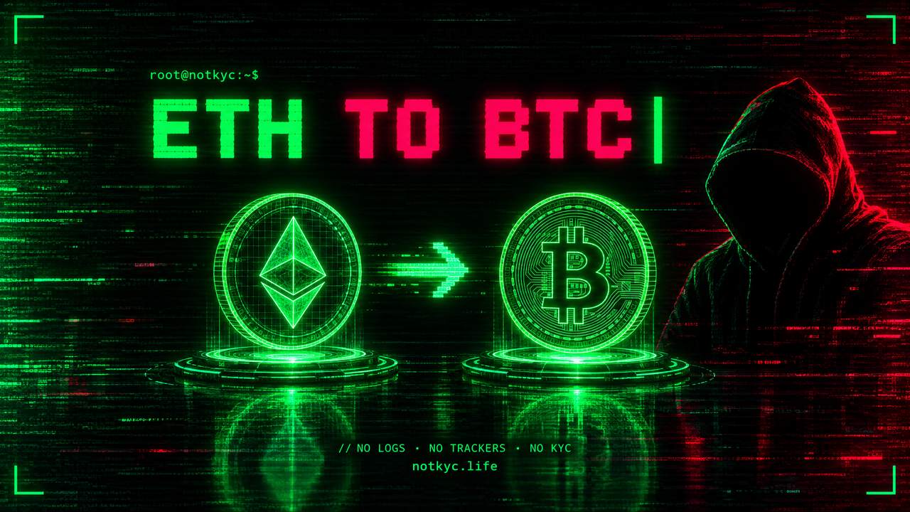 How to Swap Ethereum (ETH) to Bitcoin (BTC) Anonymously (2026)