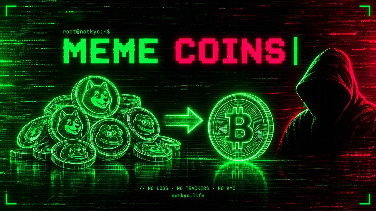 How to Swap Meme Coins (PEPE, SHIB, DOGE, BONK) Without KYC