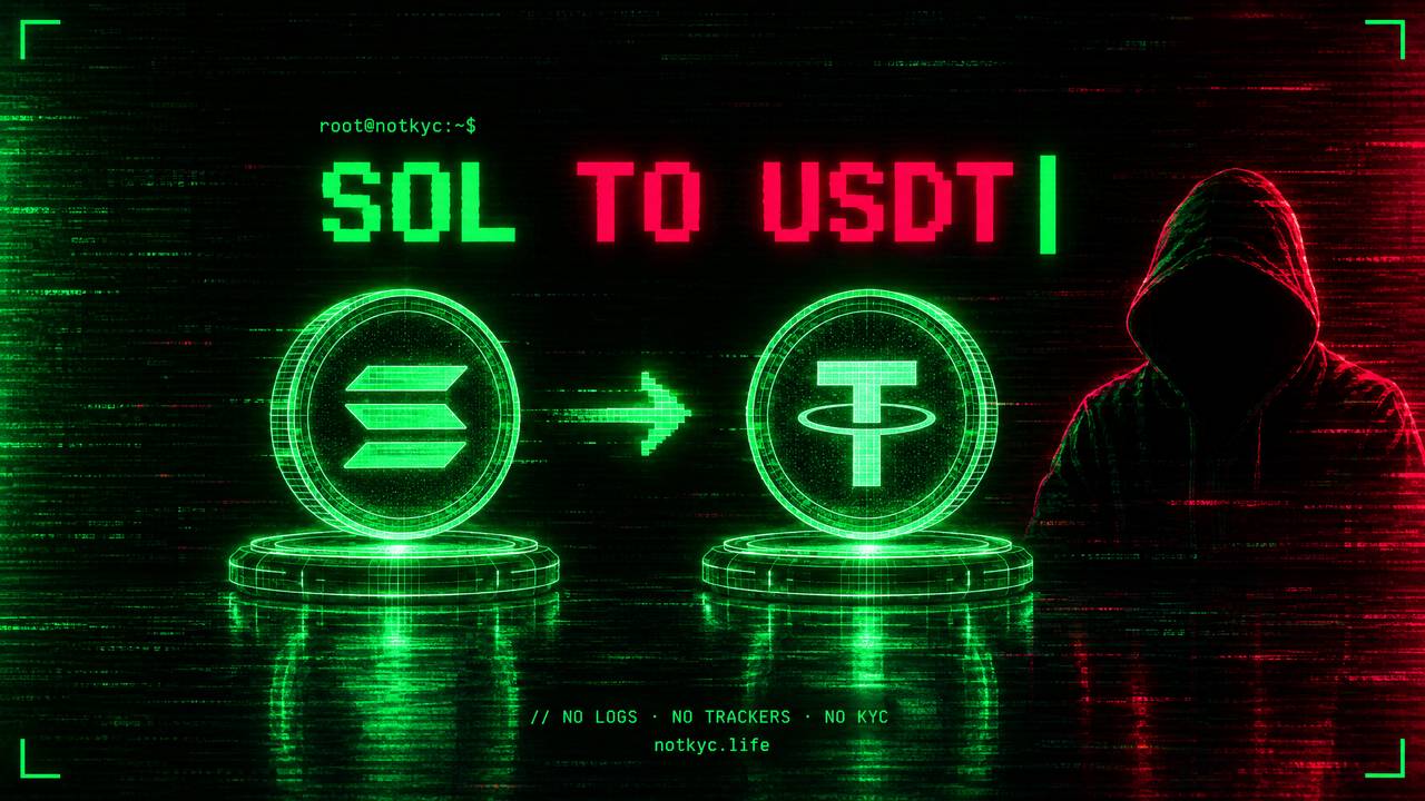 How to Swap Solana (SOL) to USDT Anonymously (2026)
