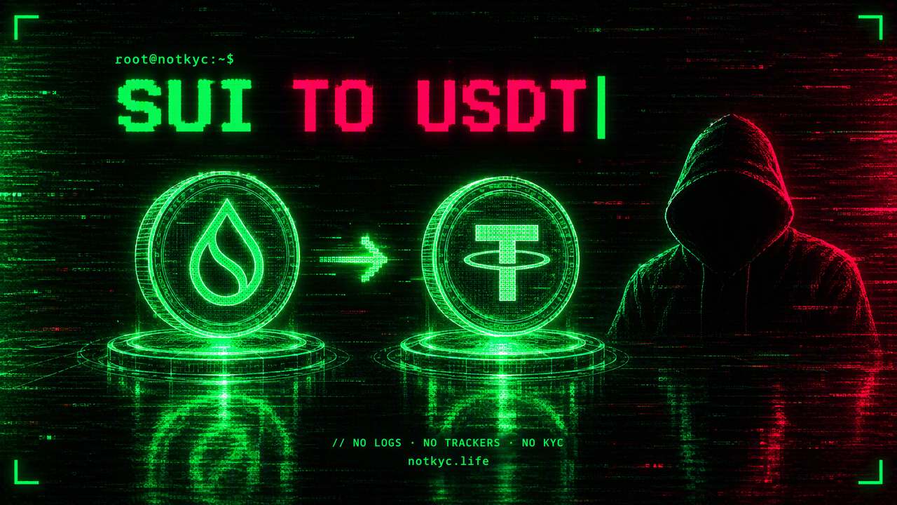 How to Swap Sui (SUI) to USDT Anonymously (2026)
