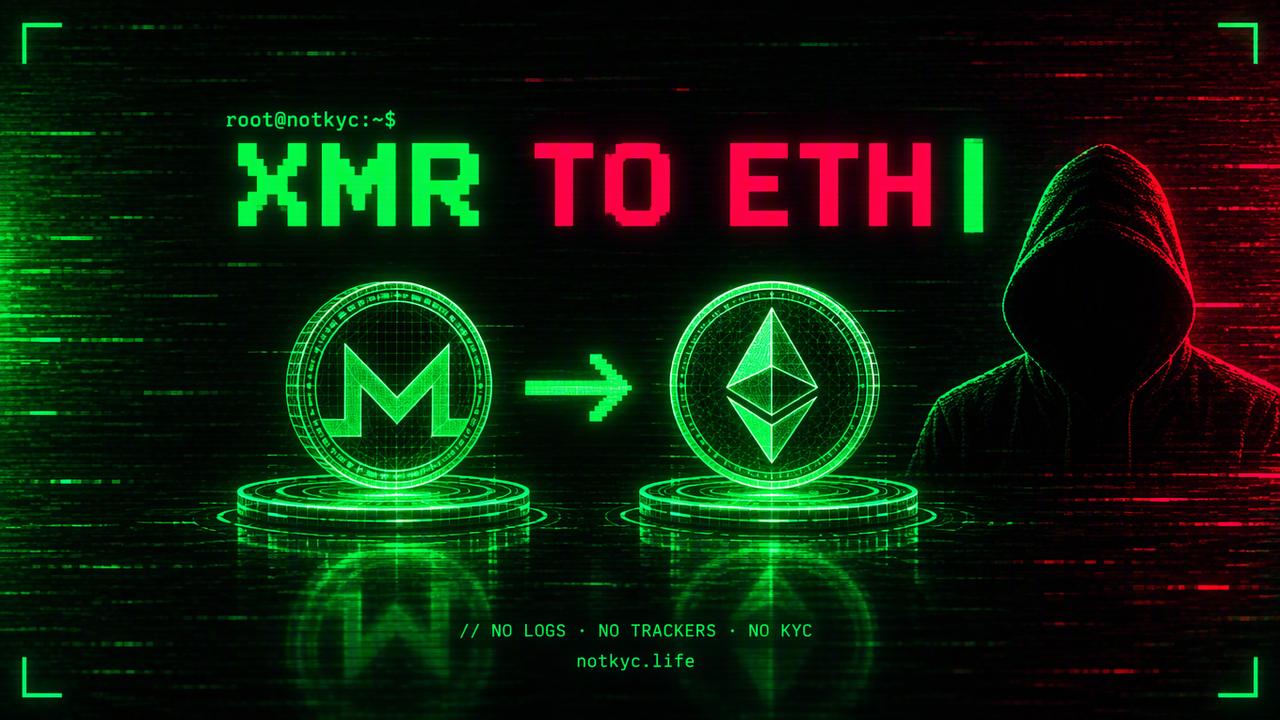 How to Swap Monero (XMR) to Ethereum (ETH) Anonymously (2026)