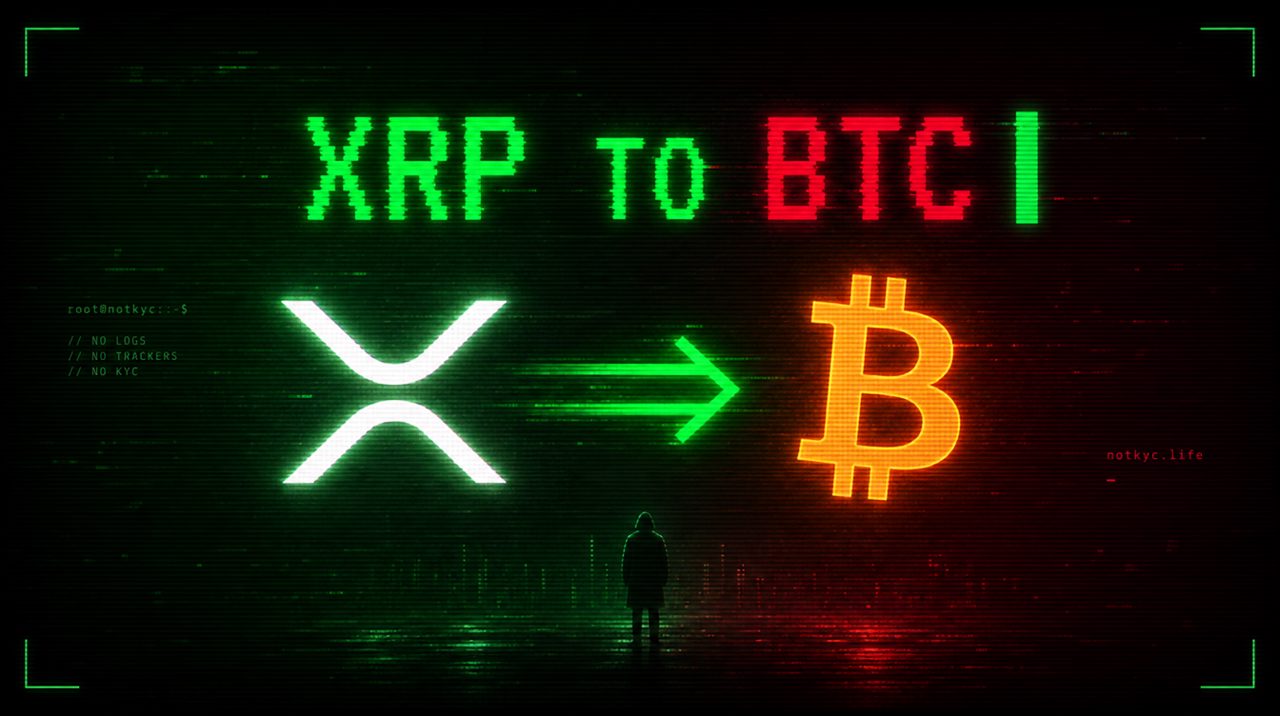 How to Swap XRP (XRP) to Bitcoin (BTC) Anonymously (2026)