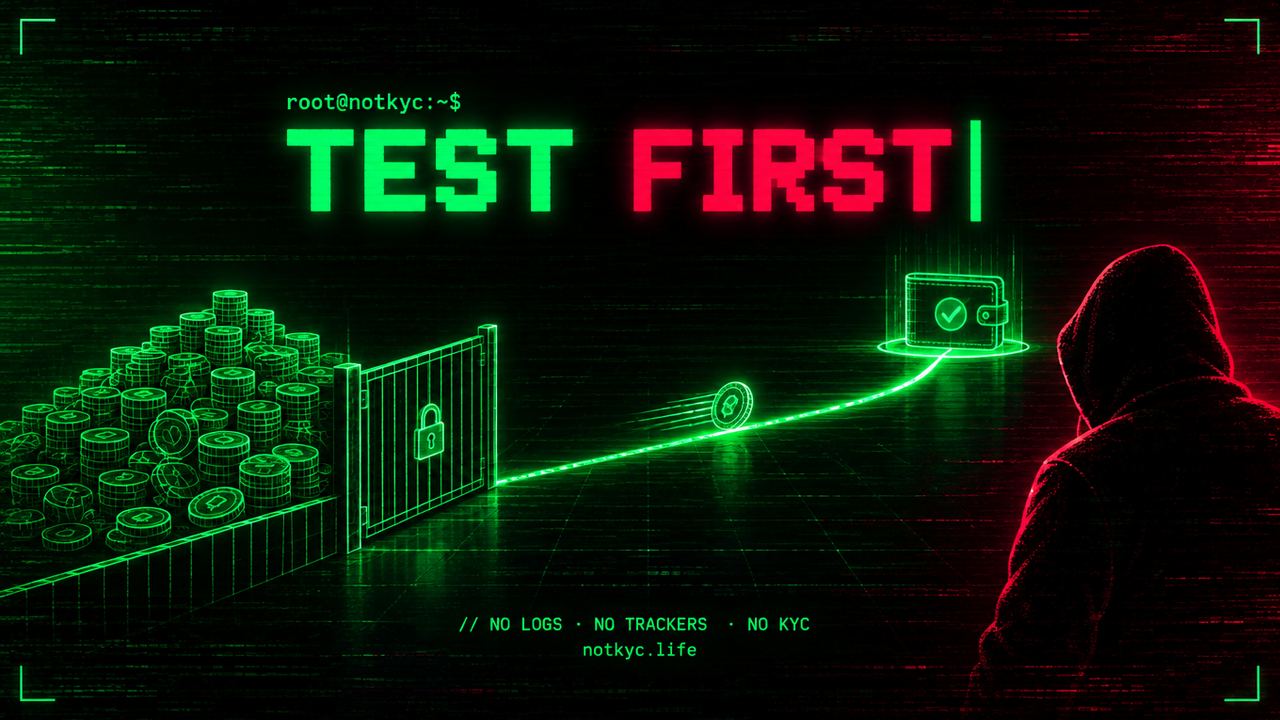 Why You Should Send a Test Transaction Before a Large Crypto Transfer